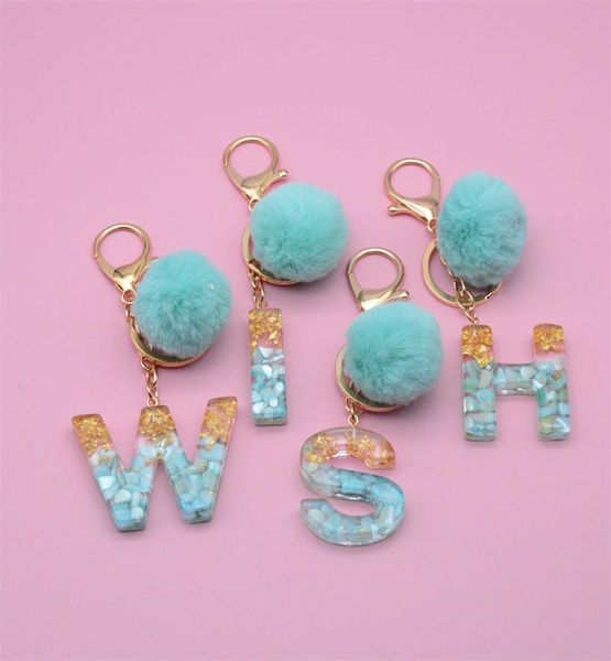 green filling glitter sequins resin keychains charms with fluffy pompom az letter keyring pendant for women handbag accessories3540068, Silver
green filling glitter sequins resin keychains charms with fluffy pompom az letter keyring pendant for women handbag accessories3540068, Silver