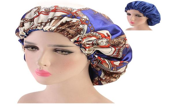 big size silk satin bonnet night sleep cap hat by one planet quality double side wear head cover bonnet for beautiful hair ac1949826, Blue;gray
big size silk satin bonnet night sleep cap hat by one planet quality double side wear head cover bonnet for beautiful hair ac1949826, Blue;gray