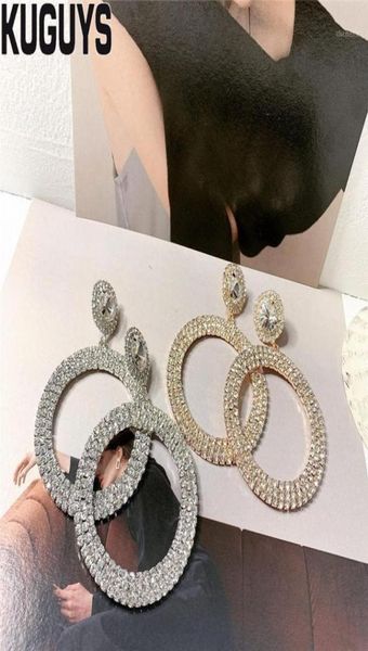 kuguys hyperbole gold silver color crystals round large earrings for women trendy blingbling earring fashion party jewelry19331319
kuguys hyperbole gold silver color crystals round large earrings for women trendy blingbling earring fashion party jewelry19331319