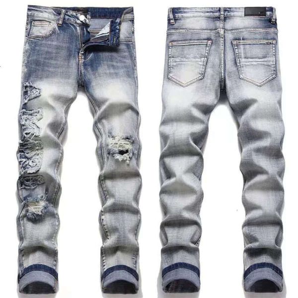designer mens purple jeans high street purple jeans for mens embroidery pants womens oversize ripped patch hole denim straight573370, Blue
designer mens purple jeans high street purple jeans for mens embroidery pants womens oversize ripped patch hole denim straight573370, Blue