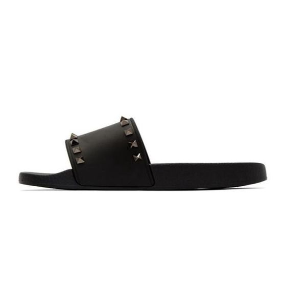 2019ss mens womens pyramid studs embellished rubber slide sandals causal beach flats slippers size euro 35457519510, Black
2019ss mens womens pyramid studs embellished rubber slide sandals causal beach flats slippers size euro 35457519510, Black