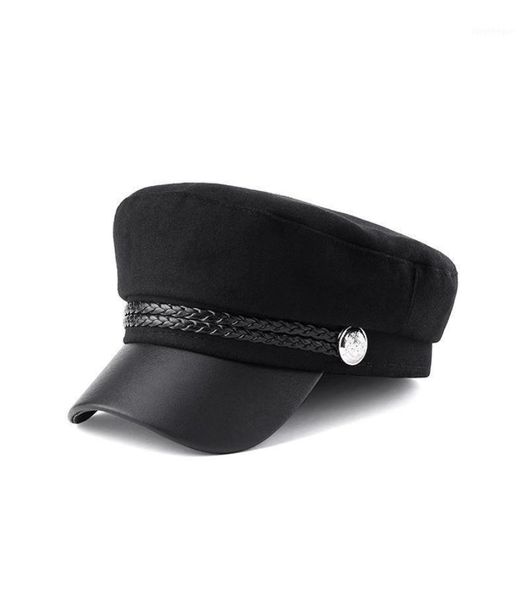 berets casual military caps woman cotton beret flat hats octagonal black retro hat korean style czapka zimowa damska gorros mujer 6820644, Blue;gray
berets casual military caps woman cotton beret flat hats octagonal black retro hat korean style czapka zimowa damska gorros mujer 6820644, Blue;gray