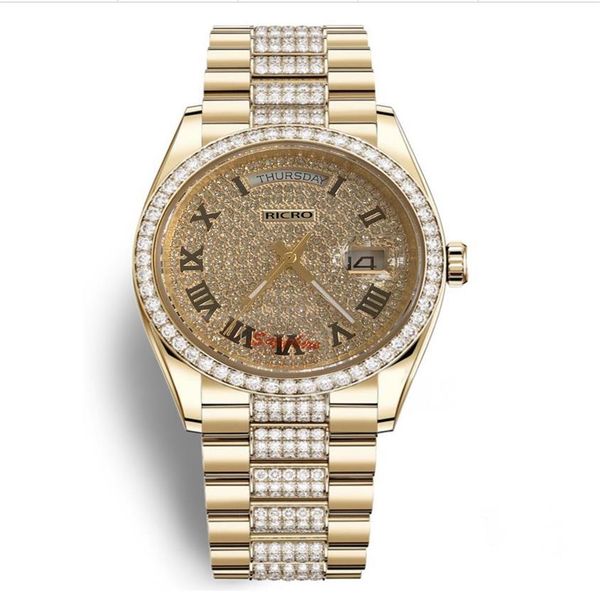 master watch luxurious and noble gold case diamond dial 36 mm sapphire glass automatic mechanical movement whole retail304t, Slivery;brown
master watch luxurious and noble gold case diamond dial 36 mm sapphire glass automatic mechanical movement whole retail304t, Slivery;brown