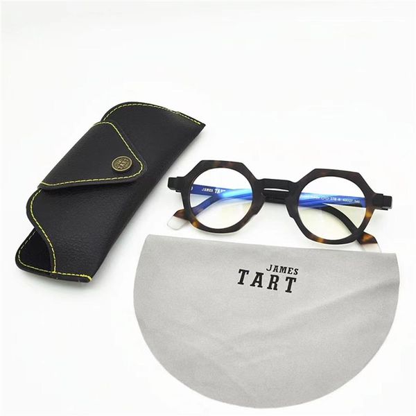 james tart 378 optical eyeglasses for retro style anti-blue light lens plate full frame with box271d, White;black
james tart 378 optical eyeglasses for retro style anti-blue light lens plate full frame with box271d, White;black