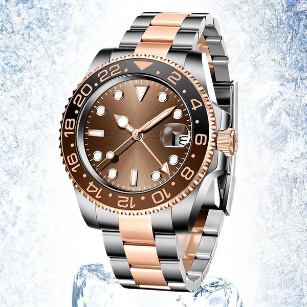 luxury watch mens watch designer watches 40mm black blue dial automatic mechanical fashion retro style silicone waterproof luminous sapphire, Slivery;brown
luxury watch mens watch designer watches 40mm black blue dial automatic mechanical fashion retro style silicone waterproof luminous sapphire, Slivery;brown