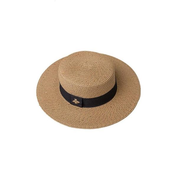 straw hat ladies bee bow wide brim hats summer outing sunscreen sunshade european and american retro leisure allmatch 757960, Blue;gray
straw hat ladies bee bow wide brim hats summer outing sunscreen sunshade european and american retro leisure allmatch 757960, Blue;gray