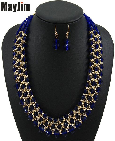 earrings necklace statement fashion jewelry sets handmade big beads chain crystal dubai vintage bijoux accessories4895743, Silver
earrings necklace statement fashion jewelry sets handmade big beads chain crystal dubai vintage bijoux accessories4895743, Silver