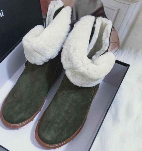 2020 2 color choose winter womens 100 suede army green black real leather shearling fur lined warm casual fashion shoes ankle sno8477270
2020 2 color choose winter womens 100 suede army green black real leather shearling fur lined warm casual fashion shoes ankle sno8477270