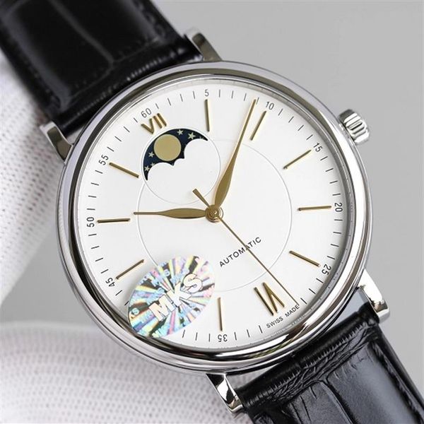 40mm case 11mm thin moon moonphase working leather strap automatic cal 35800 movement men watch wristwatch business simple shirt w244w, Slivery;brown
40mm case 11mm thin moon moonphase working leather strap automatic cal 35800 movement men watch wristwatch business simple shirt w244w, Slivery;brown