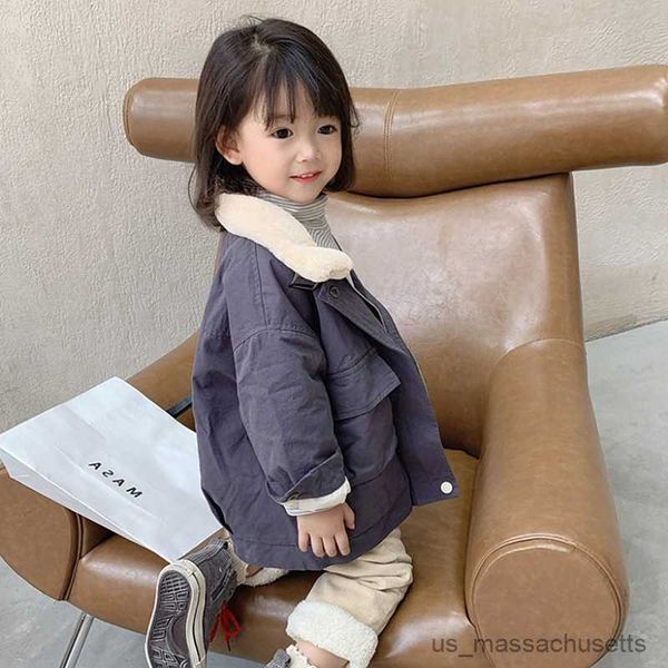 down coat winter fashion girls warm soft fleece lining loose jackets 2023 kids cotton collar windproof thick coats r230905, Blue;gray
down coat winter fashion girls warm soft fleece lining loose jackets 2023 kids cotton collar windproof thick coats r230905, Blue;gray