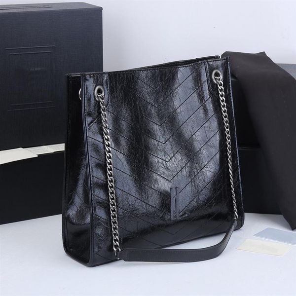 original niki medium shopping bags totes crinkled vintage calfskin leather antique silver metal hardware roforged lining shoulder 305a
original niki medium shopping bags totes crinkled vintage calfskin leather antique silver metal hardware roforged lining shoulder 305a