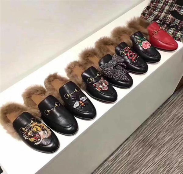 2019 luxury women fur mule slippers leather flat suede shoes flower snake mule fashion outdoor slippers winter shoes size 343 wit5874102, Black
2019 luxury women fur mule slippers leather flat suede shoes flower snake mule fashion outdoor slippers winter shoes size 343 wit5874102, Black