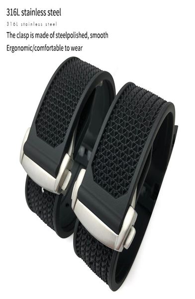 watch bands 20mm 21mm 22mm rubber silicone watchband fit for omega speedmaster watch strap stainless steel deployment1614087, Black;brown
watch bands 20mm 21mm 22mm rubber silicone watchband fit for omega speedmaster watch strap stainless steel deployment1614087, Black;brown
