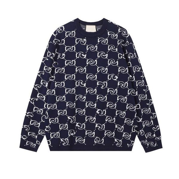 2023 autumn/winter new sweater knitwear geometric jacquard pattern simple pure cotton knitwear e115, Black;brown
2023 autumn/winter new sweater knitwear geometric jacquard pattern simple pure cotton knitwear e115, Black;brown