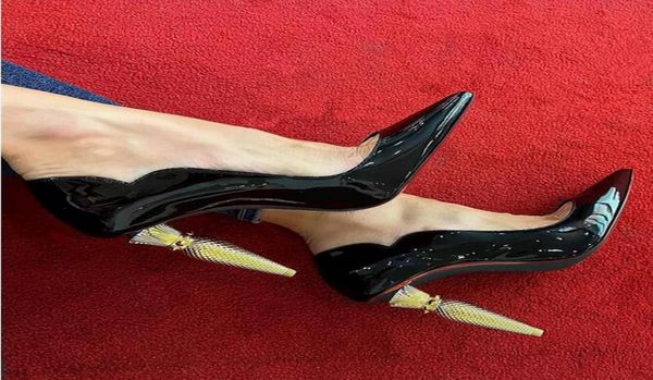 designer lipstick heel women pumps shoes pointed toe strange high heels patent leather wedding valentine shoes black bride stiletto 35-42 he
designer lipstick heel women pumps shoes pointed toe strange high heels patent leather wedding valentine shoes black bride stiletto 35-42 he