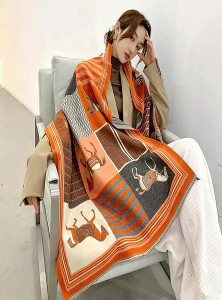 2020 luxury cashmere scarf women winter warm shawls and wraps design horse print bufanda thick blanket scarves19750298, Blue;gray
2020 luxury cashmere scarf women winter warm shawls and wraps design horse print bufanda thick blanket scarves19750298, Blue;gray