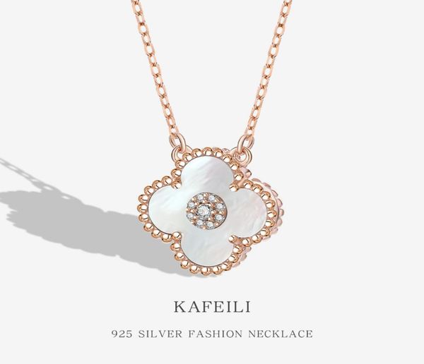 light luxury niche necklace s925 silver french necklace female design doublesided clover white mother shell black agate pendant8914531
light luxury niche necklace s925 silver french necklace female design doublesided clover white mother shell black agate pendant8914531
