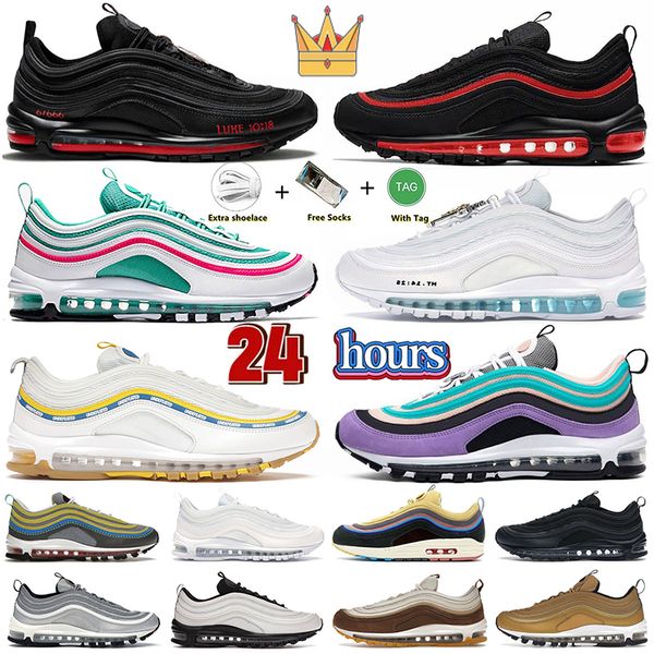 designer max 97 running shoes 97s og sneakers mschf x inri jesus satan triple white silver iridescent bred mens womens runners trainers shoe
designer max 97 running shoes 97s og sneakers mschf x inri jesus satan triple white silver iridescent bred mens womens runners trainers shoe