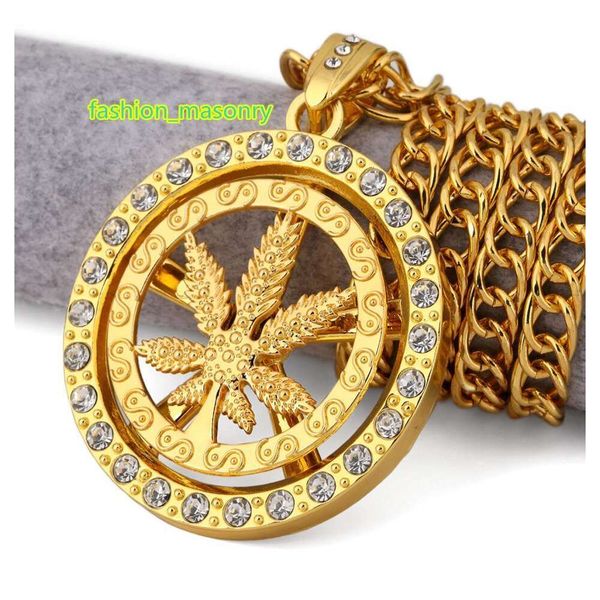 hip hop necklace 18k gold plated rotatable leaf maple pendant necklace cz crystal cuba chain men women jewelry9416453, Silver 
hip hop necklace 18k gold plated rotatable leaf maple pendant necklace cz crystal cuba chain men women jewelry9416453, Silver