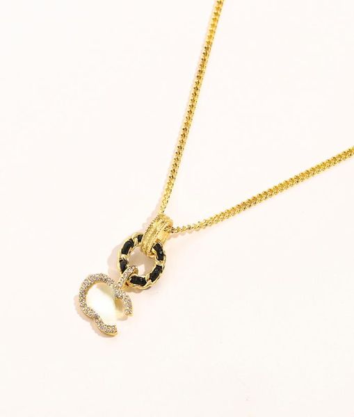 never fading 14k gold plated luxury brand designer pendants necklaces leather stainless steel double letter choker pendant necklac2375562, Silver
never fading 14k gold plated luxury brand designer pendants necklaces leather stainless steel double letter choker pendant necklac2375562, Silver