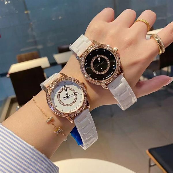 brand watches women girl crystal style ceramic band quartz wrist watch cha64270u, Slivery;brown
brand watches women girl crystal style ceramic band quartz wrist watch cha64270u, Slivery;brown