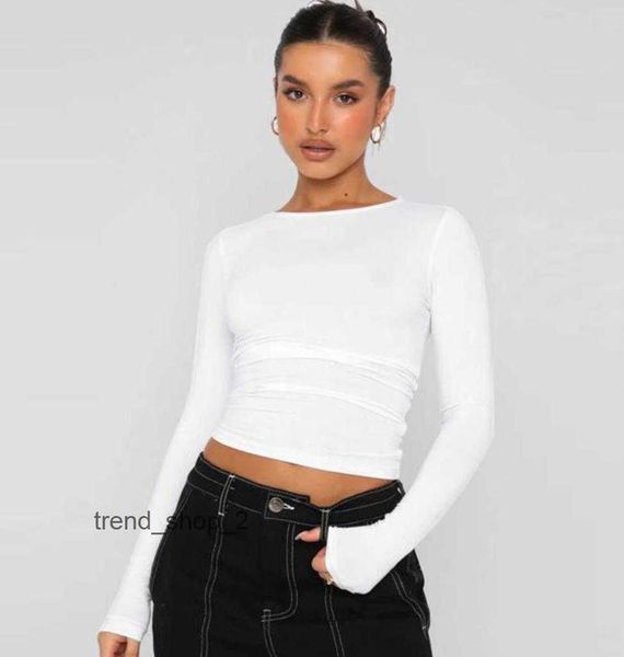 women's blouses shirts 2023 summer women's tshirt skims casual solid fashion long sleeve bodycon skims tees base soft breathable, White
women's blouses shirts 2023 summer women's tshirt skims casual solid fashion long sleeve bodycon skims tees base soft breathable, White