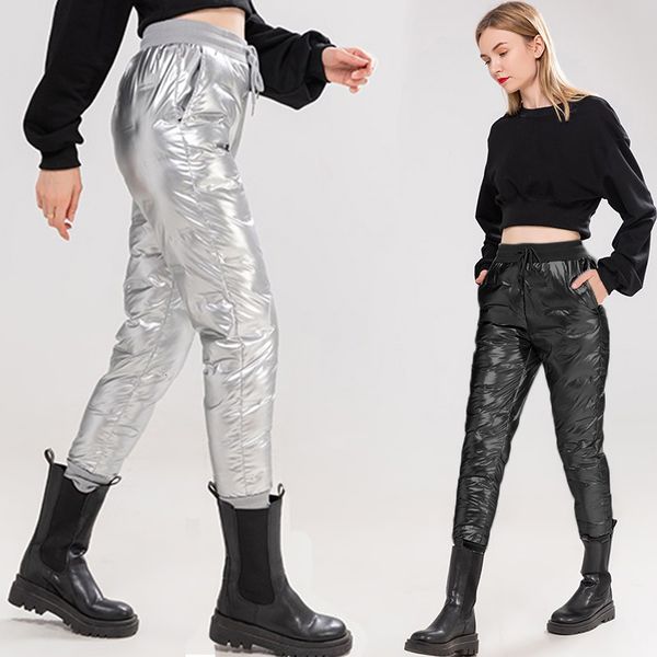 womens pants capris fashion casual trousers warm down cotton waterproof glossy autumn winter pants women 230905, Black;white
womens pants capris fashion casual trousers warm down cotton waterproof glossy autumn winter pants women 230905, Black;white