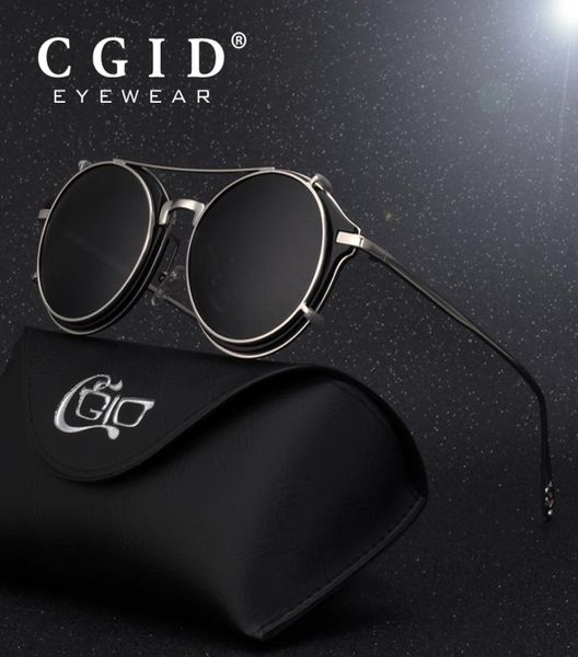 cgid 2018 fashion men polarized sunglasses round steampunk removable clip on shades brand designer sun glass vintage metal e76 y195568569, White;black
cgid 2018 fashion men polarized sunglasses round steampunk removable clip on shades brand designer sun glass vintage metal e76 y195568569, White;black