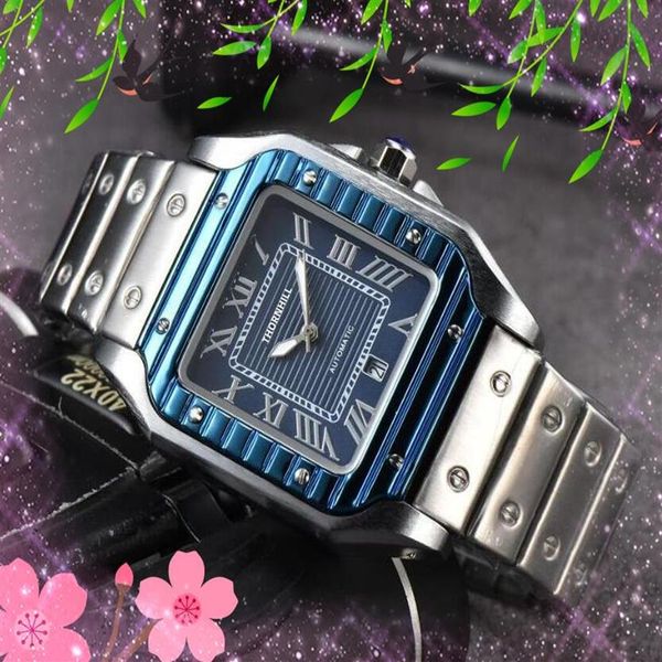 square roman tank dial quartz mens watches fashion day date men solid fine stainless steel clock gifts three stiches pins famous b212z, Slivery;brown
square roman tank dial quartz mens watches fashion day date men solid fine stainless steel clock gifts three stiches pins famous b212z, Slivery;brown