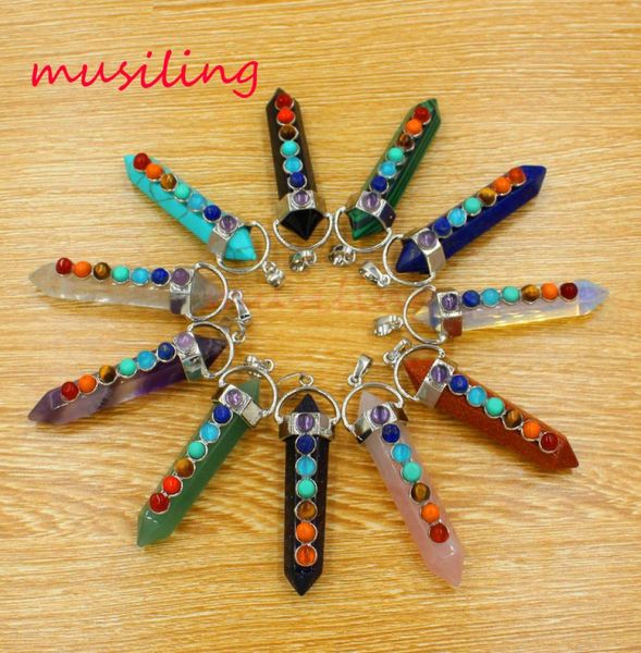 hexagon prism pendants pendulum natural stone set 7 chakra beads amethyst lapis lazuli etc point reiki charms healing amulet jewel6530933, Silver
hexagon prism pendants pendulum natural stone set 7 chakra beads amethyst lapis lazuli etc point reiki charms healing amulet jewel6530933, Silver