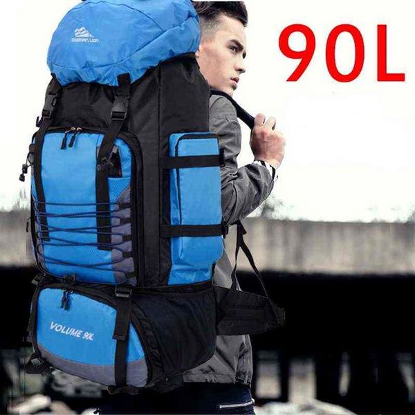 90l travel bag camping backpack hiking army climbing bag trekking mountaineering mochila large capacity sport rucksack t220801205c
90l travel bag camping backpack hiking army climbing bag trekking mountaineering mochila large capacity sport rucksack t220801205c