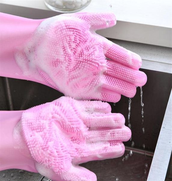 kitchen dishwashing gloves thickened multifunctional silicone dishwashing brush household cleaning artifact oil heat insulation 8487116, Blue;gray
kitchen dishwashing gloves thickened multifunctional silicone dishwashing brush household cleaning artifact oil heat insulation 8487116, Blue;gray