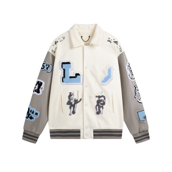 fashion men's jacket 2023 luis new anti-wrinkle soft letter logo spring and autumn couple leisure coat student vuttonity 04-010, Black;brown
fashion men's jacket 2023 luis new anti-wrinkle soft letter logo spring and autumn couple leisure coat student vuttonity 04-010, Black;brown