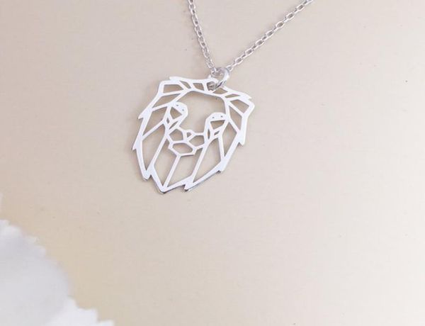 10pcs origami lion face necklace animal lion king head necklace jewelry male lion chain necklaces for her4505274, Silver
10pcs origami lion face necklace animal lion king head necklace jewelry male lion chain necklaces for her4505274, Silver
