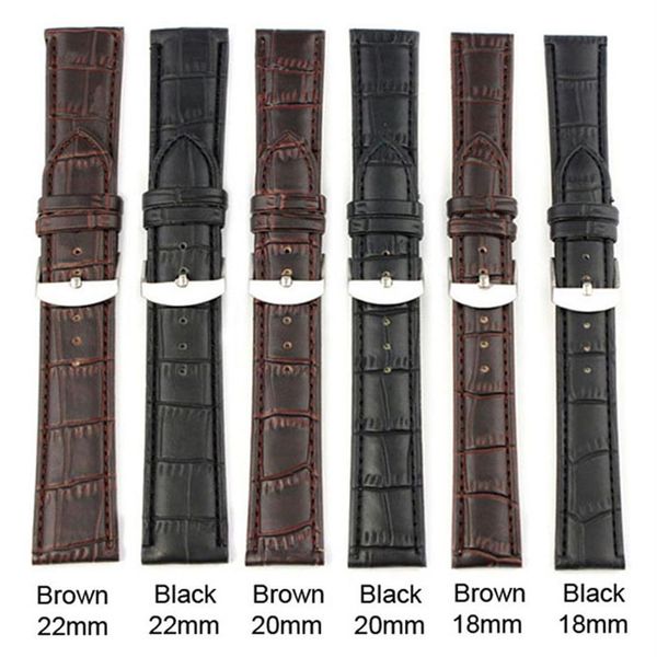 whole-2015 soft sweatband genuine leather strap steel buckle wrist watch band 18mm 20mm 22mm p562494, Black;brown
whole-2015 soft sweatband genuine leather strap steel buckle wrist watch band 18mm 20mm 22mm p562494, Black;brown