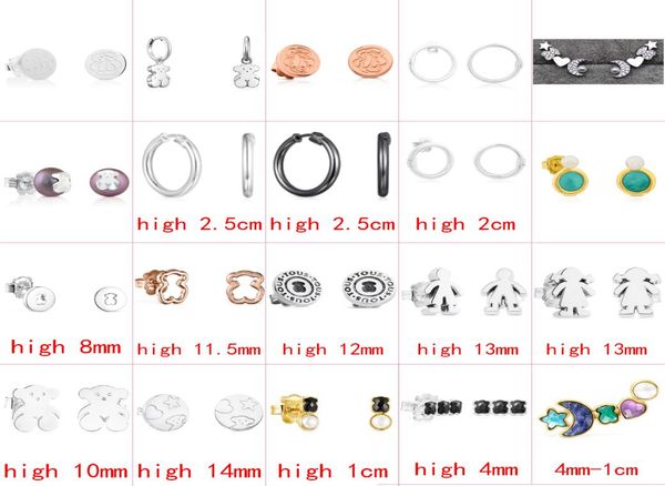 2021 new style 100 925 sterling silver bear fashion classic personality ladies earrings pierced jewelry manufacturer direct s5859893, Golden;silver
2021 new style 100 925 sterling silver bear fashion classic personality ladies earrings pierced jewelry manufacturer direct s5859893, Golden;silver