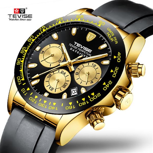 mens fashion brand tevise watch automatic mechanical watch male silicone multifunction sport clock relogio masculino256m, Slivery;brown
mens fashion brand tevise watch automatic mechanical watch male silicone multifunction sport clock relogio masculino256m, Slivery;brown