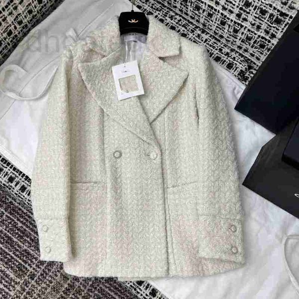 women's wool & blends designer autumn and winter new a small fragrant style polo collar commuting double breasted temperament versatile, Black
women's wool & blends designer autumn and winter new a small fragrant style polo collar commuting double breasted temperament versatile, Black