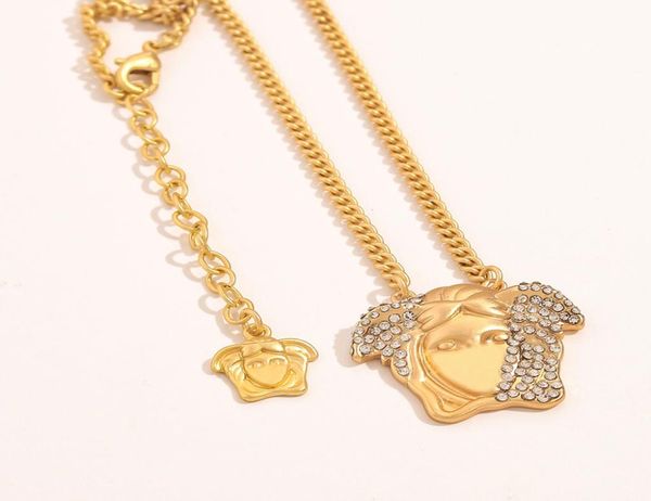fashion women designer necklace chunky choker pendant chain crystal 18k gold plated stainless steel face necklaces statement weddi7641435, Silver
fashion women designer necklace chunky choker pendant chain crystal 18k gold plated stainless steel face necklaces statement weddi7641435, Silver
