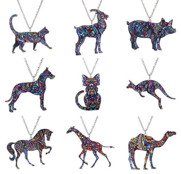 acrylic animal necklace pet cat dragon pig bird wolf horse fish dog pendant women bohemia jewelry ethnic long chain6905238, Silver
acrylic animal necklace pet cat dragon pig bird wolf horse fish dog pendant women bohemia jewelry ethnic long chain6905238, Silver