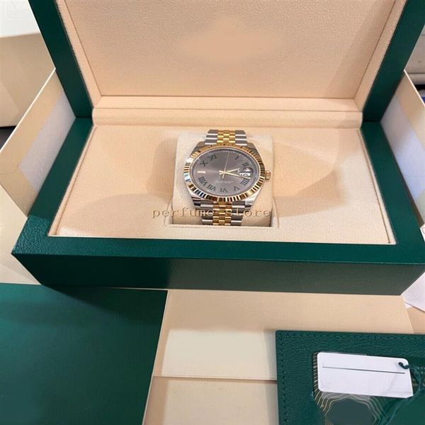 luxury wristwatch automatic men's jubilee datejust 41 wimbledon slate gray men's watch - 126333 126331-k54254c, Slivery;brown
luxury wristwatch automatic men's jubilee datejust 41 wimbledon slate gray men's watch - 126333 126331-k54254c, Slivery;brown