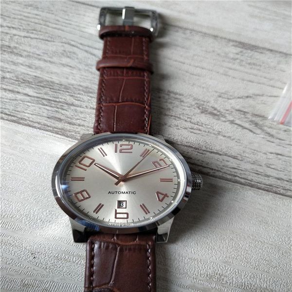 man watch fashio watch mechanical automatic watch wristwatch black leather strap transparent glass back 0123087, Slivery;brown
man watch fashio watch mechanical automatic watch wristwatch black leather strap transparent glass back 0123087, Slivery;brown