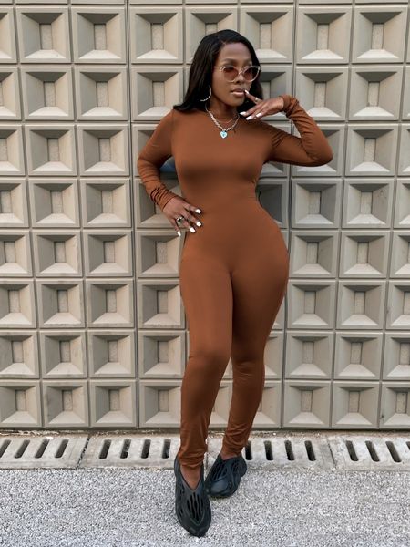 womens two piece pants lw jumpsuit women round neck skinny basic solid sheath bodyshaping casual stretchy simple bodysuits long sleeve rompe, White
womens two piece pants lw jumpsuit women round neck skinny basic solid sheath bodyshaping casual stretchy simple bodysuits long sleeve rompe, White