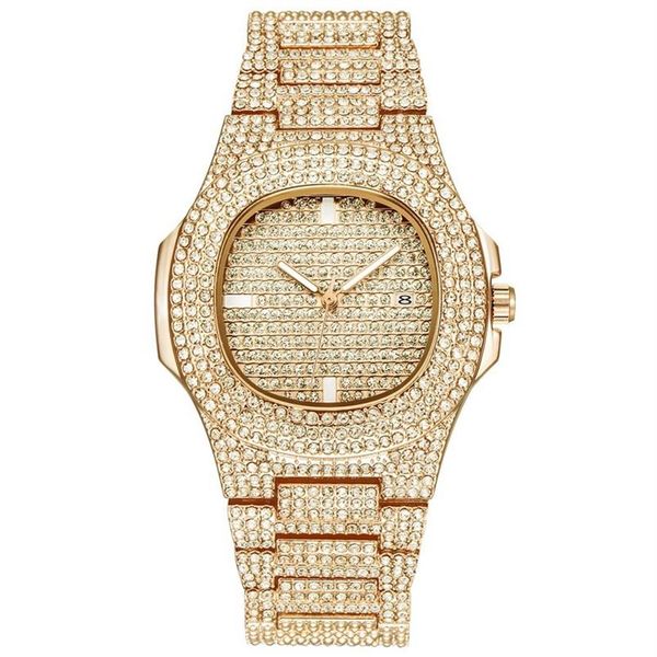 diamond watch for men women hip hop iced out watch men quartz watches stainless steel band business wristwatch man275b, Slivery;brown
diamond watch for men women hip hop iced out watch men quartz watches stainless steel band business wristwatch man275b, Slivery;brown