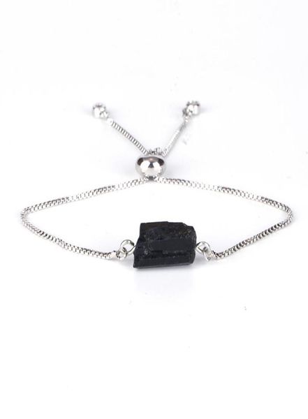 natural rough black tourmaline mineral precious stone bead health adjustable healing silver color link bracelets for women beaded3999581
natural rough black tourmaline mineral precious stone bead health adjustable healing silver color link bracelets for women beaded3999581