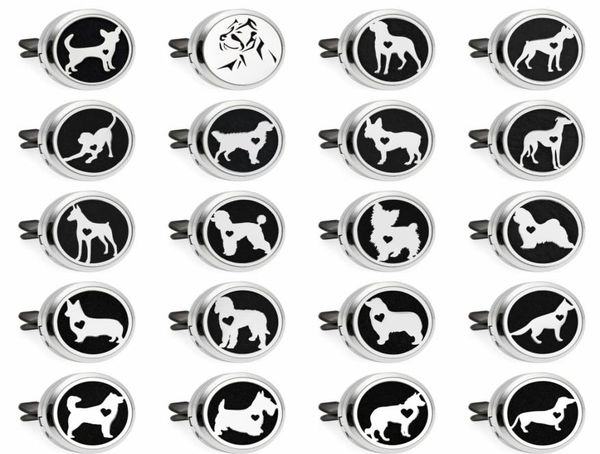 dog with heart car air freshener 30mm aromatherapy essential oil diffuser locket vent clip with 10pcs refill pads color randomly5837673, Silver
dog with heart car air freshener 30mm aromatherapy essential oil diffuser locket vent clip with 10pcs refill pads color randomly5837673, Silver