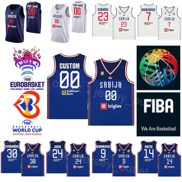printed serbia basketball 24 stefan jovic jerseys 9 vanja marinkovic 7 bogdan bogdanovic 15 nikola 33 nikola milutinov 5 nikola jovic srbija, Black;red
printed serbia basketball 24 stefan jovic jerseys 9 vanja marinkovic 7 bogdan bogdanovic 15 nikola 33 nikola milutinov 5 nikola jovic srbija, Black;red