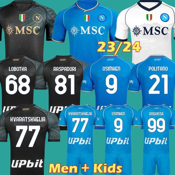 2023 2024 napoli soccer jerseys campioni d'italia maglia ssc naples 23 24 zielinski raspadori kvaratskhelia kids kits football shirts o, Black;yellow
2023 2024 napoli soccer jerseys campioni d'italia maglia ssc naples 23 24 zielinski raspadori kvaratskhelia kids kits football shirts o, Black;yellow