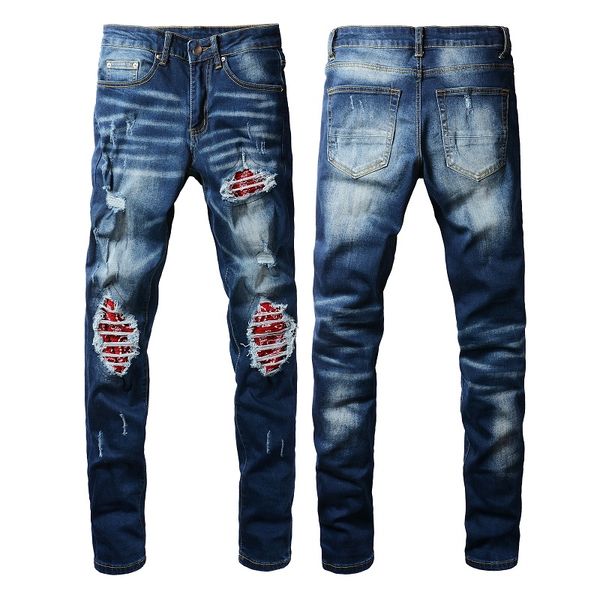 slim fit jeans pants men's patch ripped men skinny blue denim pant mens casual trousers big size 28-40 us size 1318, Black;brown
slim fit jeans pants men's patch ripped men skinny blue denim pant mens casual trousers big size 28-40 us size 1318, Black;brown