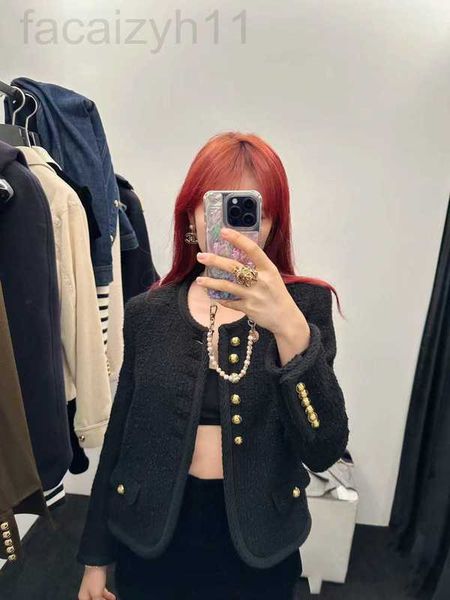 womens sweaters designer correct edition new little fragrance temperament pure black versatile woolen coat, White;black
womens sweaters designer correct edition new little fragrance temperament pure black versatile woolen coat, White;black